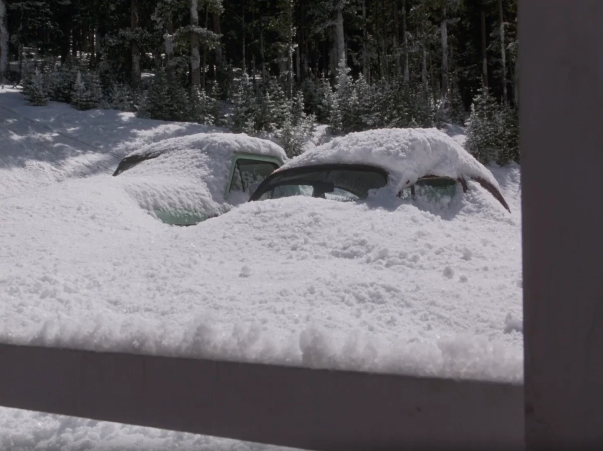 <p>Сначала кажется, что вокруг безопасно, спокойно и по-зимнему красиво - чудный пейзаж. Но Стивен Кинг мастер таких моментов - что-то зловещее скрывается за всем этим...</p>