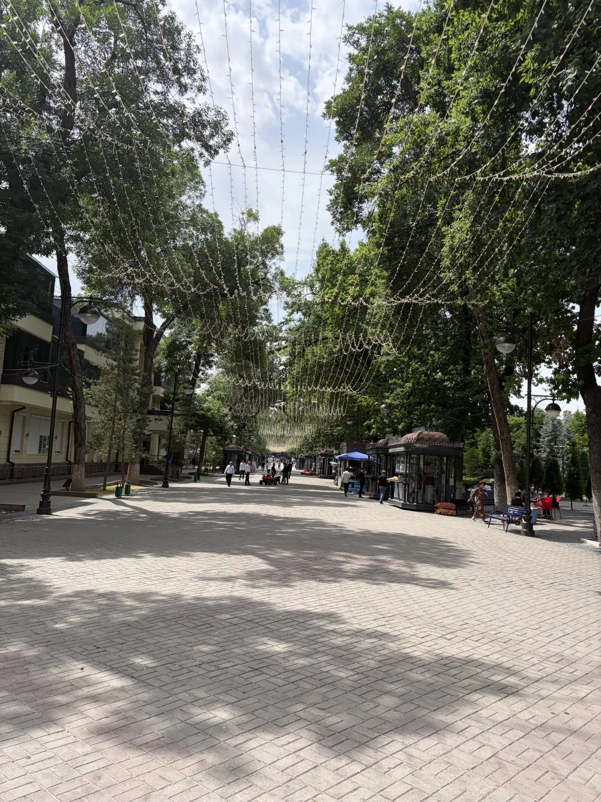 <p>Чуть дальше пешеходная дорога или как в Тайланде бы сказали Walking Street - тут много кустарной торговли - можно купить сувениры</p>